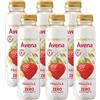Generico 6X Bevanda a base di AVENA al gusto di Fragola, Senza Zuccheri Aggiunti 400ml