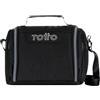 TOTTO - Borsa termica porta alimenti 8L, modello evidenziatore, 25 x 20 x 17 cm, porta merenda per bambini, apertura 180°, maniglia per mano, tracolla regolabile, perno per zaino con ruote, colore