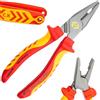 C.K Redline 2025 Edition VDE pinza combinata e taglierina 180 mm, 1000 v isolato elettrico becchi piatti e tagliacavi, elettricisti ingegnere troncatrici cesoie elettricista, CK Tools T39072A 180