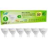 GY Lampadine LED GU5.3 MR16 12V 3.8W, 4000K Bianco Naturale, 646 Lumen, Angolo 36°, Non Dimmerabile, Faretto Interni, Lampada LED a Risparmio, 6 Pezzi