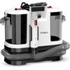 Powell Pulitori portatili per tappeti - 450 W per tappezzeria e smacchiatore | Pulitore portatile per tessuti per la pulizia di divani, poltrone, tappeti, sedili auto e materassi (bianco)