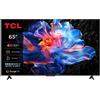 TCL Smart TV 65 4K UHD LED Google TV Dolby Audio HDR10+ Classe E Nero 65P69K
