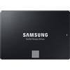 Samsung 870 EVO 1TB 2.5 SSD Hard Disk Interno SATA 560/530 MB/s Upgrade PC