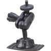 Mirweon Heavy Duty Doppia Testa Borchie 1/4 Maschio Filettato Adattatore A Vite Per Camera Cage Monitor Supporto Fotocamera Rimovibile Supporto Adesivo Riutilizzabile Ventosa Supporto Macchina Fotografica