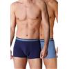 Lovable LVB Boxer Cotone Bio Bi-pack Uomo x2
