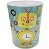 BLUECHOLON Salvadanaio originale per bambini. Salvadanaio per bambini. Salvadanaio grande XXL (12 x 9, Robot Blu)