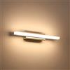 Klighten Lampada da Specchio Bagno 9W 40cm, IP44 Applique LED da Specchio Bagno Moderno, Luce Bagno Parete, 600 Lumen, 110-240V, Bianco Caldo 3000K