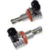 JEYEFFE Kit 2 Lampade LED H11 H16 H8 50W 7200LM 6000K - No Errore Canbus, Fari Auto Alta Luminosità, Impermeabili, Lunga Durata Abbaglianti Anabbaglianti Fendinebbia (H11/H16/H8)