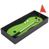 Weiyiroty Mini Set di Putter per Mazze da Golf, Piccolo Set Pratica da Golf, Mini Ufficio Giochi da Tavolo Putter per Penna da Golf Putting Green Indoor Tappetino da Golf per Novità Golfista Decor