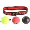 CHUANGOU Head Reflex Balls, Speed Ball con Headband, 3 Livelli di Difficoltà, Palla da Boxe Reflex, Allenamento Velocità Pugilato