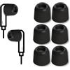 Comply 3 paia di tappi per le orecchie TZ-500 Core Series, per 64 audio, AKG, Axil, taglia L