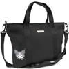 Giochi Preziosi Hello Kitty - Borsa Kuromi Nera In Neoprene, Shopping Bag Con tracolla Staccabile E Manici Spallabili, Chiusura Con Cerniera, Dim 30x35x10