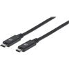 Manhattan 355223 cavo USB USB 3.2 Gen 2 (3.1 Gen 2) 1 m USB C 355223