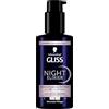 Gliss Kur Gliss Night Elixier anti-doppie punte miracolose (100 ml), siero sigillato doppie punte durante il sonno, la cura dei capelli ripara i capelli a lungo