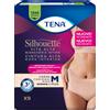ESSITY Tena Silhouette Plus Taglia M Vita Alta Mutande Assorbenti Adulto Confezione 9 Pz Crema