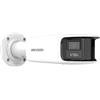 Hikvision DS-2CD2T87G2P-LSU/SL(4 mm)(C) - Telecamera di sicurezza con 8 megapixel, fino a 40 m di illuminazione, fotocamera ColorVu con fascia colorata per immagini di notte con luce bianca