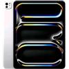 APPLE iPAD PRO 13" (2024) CHIP APPLE M4 256GB WI-FI + CELLULAR 5G VETRO STANDARD ARGENTO