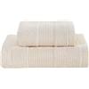 Parah Asciugamani viso e ospite in cotone jacquard a nido dape