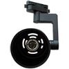 VoltShine Faretto monofase E27 nero, fino a 30 W, ideale per l'illuminazione di spazi commerciali e decorativi.
