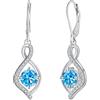 Swarovski orecchini da donna pendenti infinito placcato rodio 5677628