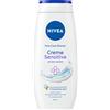 NIVEA (BEIERSDORF SpA) Nivea Bagnodoccia Creme Sensitive 250 ml, Bagnoschiuma in crema detergente per pelli sensibili