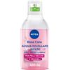 NIVEA (BEIERSDORF SpA) Nivea Rose Care Acqua Micellare Bifase 400 ml, Detergente viso e occhi struccante lenitivo