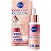 NIVEA (BEIERSDORF SpA) Nivea Cellular Expert Lift Siero Lift 3-Zone 30 ml, Siero viso antirughe per un effetto lifting