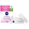 BEIERSDORF SpA Nivea Crema Giorno Nutriente 24h Idratazione SPF15 50 ml, Crema viso idratante pelle secca