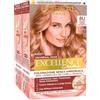 L'OREAL PARIS L'Oréal Paris Tinta Permanente Excellence Creme Universal Nude 8U Biondo Chiaro Universale Copre 100% dei Capelli Bianchi Lunga Durata con Micro-Cheratina - 2 Tinte