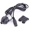Walfront Micro Brushless sommergibile Motore Pompa Acqua DC 6V 12V Bassa Pressione Solare Raffreddamento Acqua Pompa 200L/H JT-160A