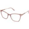 CrullÃ© Occhiale anti luce blu Crullé Achieve C3 | Occhiali per Computer | Prova Online | Plastica | Quadrati, Cat Eye, Ovali / Ellittici | Rosa, Trasparente | Adrialenti