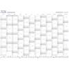 STAEDTLER Lumocolor 641 YPA3DE - Agenda annuale 2024 (calendario da parete cancellabile a secco, formato DIN A3, con penna e morsetto autoadesivo per penna)