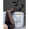 SOLIDEA KAREN LACE 70 COLLANT FANTASIA NERO 4 L