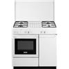 De'Longhi SGGW 854 N EDM cucina Elettrico/Gas Gas Bianco