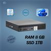 Dell PC DESKTOP DELL 7050 MINI INTEL I5 RAM 8GB SSD 1TB WIN 11 PRO RICONDIZIONATO