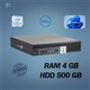 Dell PC DESKTOP DELL 7050 MINI INTEL I5 RAM 4GB HDD 500GB WIN 11 PRO RICONDIZIONATO