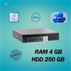Dell PC DESKTOP DELL 7040 MINI INTEL I5 RAM 4GB HDD 250GB WIN 11 PRO RICONDIZIONATO