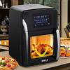 Bakaji Forno Friggitrice ad Aria Calda Frigge Cuoce Griglia Essicca Senza Olio Airfryer Capacità 12Lt Display LED Touch 12 Programmi Timer Regolazione Temperatura Potenza 1800W