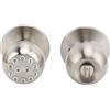 Spacnana Tastiera di Türknopf-chloss 6-8-8 Cifre Dall'ufficio Dell'Appartamento Dell'ufficio di Appartamento Spesso 35-55 Mm Diversi Metodi Sbloccati (SILVER)