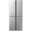 HISENSE RQ515N4AC2 FRIGO 4PORTE E NF 400LT INOX INVERTER H181 L80