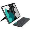 Logitech Flip Folio, custodia con tastiera per iPad Pro (M4) e iPad Air da 13 pollici (M2 e M3)(2024, 2025) protettiva e ripiegabile, più tastiera multi dispositivo Bluetooth, ITA QWERTY - Graphite