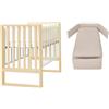 Ital Baby Lettino Evolutivo Infinito Italbaby Naturale e Sabbia