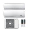 Beretta CLIMATIZZATORE CONDIZIONATORE BERETTA DUAL SPLIT INVERTER SERIE BREVA R-32 9000+9000 BTU WI-FI OPTIONAL 9+9- NEW