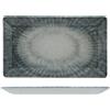 SATURNIA PORCELLANE Space Kimi piatto rettangolare cm 29x17,5 (minimo 6 pezzi)