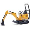 bruder 62003 - Microescavatore JCB 8010 CTS, veicolo da costruzione, miniescavatore, giocattolo