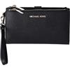 Michael Kors Jet Set Travel Portafoglio da viaggio con cinturino da polso e doppia cerniera da donna, Medium