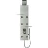 COLONNA DOCCIA IDROMASSAGGIO DROP DEDRA IN ALLUMINIO CON MISCELATORE