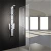 COLONNA DOCCIA IDROMASSAGGIO DROP PRISMA 140 IN ALLUMINIO CON MISCELATORE TERMOSTATICO