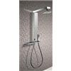 COLONNA DOCCIA DROP GEMMA H QUADRA CON PRESA ACQUA ALTA