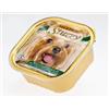 Mister Stuzzy Dog Stuzzy, Cibo Umido per Cani Adulti al Pollo e Coniglio, Paté e Carni in Pezzi (18 Vaschette da 300g)
